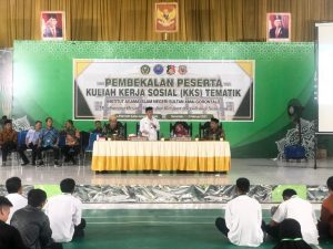 Mahasiswa IAIN Sultan Amai Gorontalo mengikuti Pembekalan KKS 